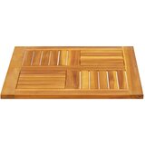 Stolna ploča 60x60x2 cm četvrtasta od masivnog drva bagrema | shoptok.hr