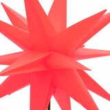  Božićna svjetiljka sa šiljkom za tlo LED sklopiva crvena 57 cm | shoptok.hr