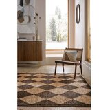 Flair Rugs Smeđi/u prirodnoj boji ručno rađen tepih od mješavine jute 120x170 cm Effie Diamond – | shoptok.hr
