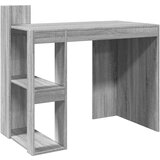 Maison Chic Pisarniška Pisalna miza - pisarniška miza - Računalniška miza siva sonoma 103,5x56,5x94 cm inž. les, (21785352) Cene