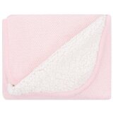 Kikka Boo pleteno dvostrano baby ćebence sherpa 75x100 dream big pink ( KKB12046 ) Cene