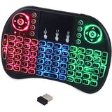  Brezžična tipkovnica led rgb osvetlitvijo Cene