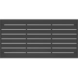 vidaXL Vrtni stolić za kavu antracit 110 x 55 x 35 cm čelični | shoptok.hr