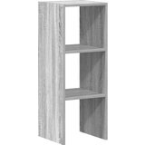 Maison Chic Knjižna omara - Knjižni regal zložljiva siva sonoma 30x30x80 cm inženirski les, (21725281) | Shoptok.si
