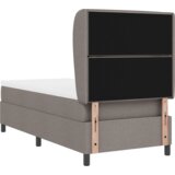 Box Spring Krevet s Madracem u Taupe boji 80x200 cm Tekstil | shoptok.hr