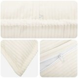  Presvlaka za jastuk 12 kom. HOUTEN Krem 40 x 40 cm Kord - Krem 40 x 40 cm 12 Slike