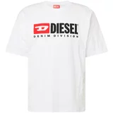 Diesel Majica rdeča / črna / bela