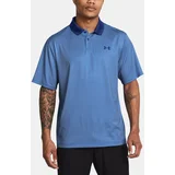 Under Armour Men's T-shirt UA Matchplay Printed Polo-BLU - Men's