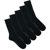 Jack & Jones kratke nogavice JACJENS SOCK 5 PACK Črna | Shoptok.si
