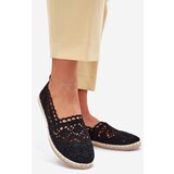 Boto Lace Espadrilles Women Black Adelira | ePonuda.com