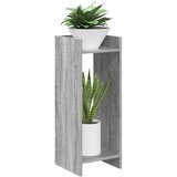  Stalak za biljke s policom 2 pcs Sivi Sonoma 30 x 30 x 80 cm | shoptok.hr