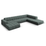 Cosmopolitan Design Tirkizna kutna garnitura (s desnim kutom/u obliku slova "U") Chicago – | shoptok.hr