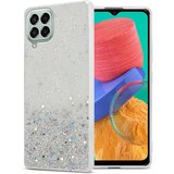 Cadorabo Ohišje, združljivo z Samsung Galaxy M33 5G in prozorna z bleščicami - Zaščitni ovitek iz prožnega silikona TPU s svetlečimi bleščicami, (20860376) | Shoptok.si
