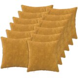  Presvlaka za jastuk 12 pcs HEERLEN Žuta 45 x 45 cm | shoptok.hr