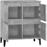  Komoda betonsko siva 60x35x70 cm inženirski les | Shoptok.si