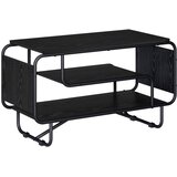  TV stalak 80 x 36 x 45 cm Crni hrast Konstruirano drvo Cijene