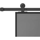  Klizna vrata s priborom 76 x 205 cm kaljeno staklo i aluminij | Eponuda.com