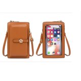 INF nova navpična telefonska denarnica iz pu usnja čez telo brown, (21671303) | Shoptok.si