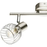 Globo 54809-2 - Spot svetiljka TEXAS 2xE14/40W/230V mat hrom | Eponuda.com