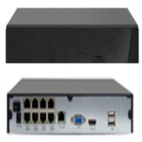 Gembird NVR-P3008POE 8CH gmb 8 kanala do 8 megapiksela H.265 xmeye app onvif P2P, icloud do 6TB, poe 43761 | ePonuda.com
