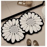 Foutastic Flor Extrana kupaonski tepih, 70 x 120 cm, crna | Eponuda.ba