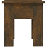  Stolić za kavu boja dimljenog hrasta 40 x 40 x 42 cm od iverice | shoptok.hr