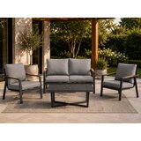 Aluminijska vrtna garnitura - sofa + 2 fotelje + stol | Shoptok.si