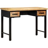  Pisalna miza 110x50x76 cm trden mangov les | Shoptok.si