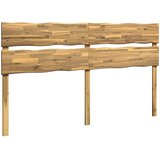  Uzglavlje s prirodnim rubom ROSTOCK Bijela 200 cm | shoptok.hr
