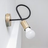  Zidna lampa OXFORD 1xE27/15W/230V zlatna/crna | Eponuda.com