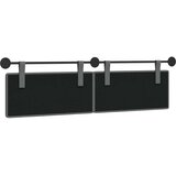  Držeće uzglavlje Zidne Tamno siva 190 x 55 x 5 cm tkanina - Tamno siva 180 cm bez LED | shoptok.hr