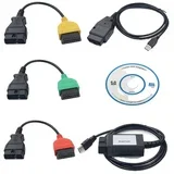 Fiat ECU skener, večja združljivost ECU, OBD skener adapter, (5000156746)
