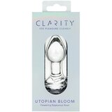 Clarity Utopian Bloom - stekleni analni čep (prozoren) | Shoptok.si