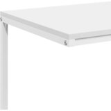  Bočni stolić bijeli 55 x 35 x 66 cm od konstruiranog drva | Shoptok.si