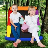  Gugalnica GNEZDO, ukrivljena, nosilnost do 150 kg, viseča gugalnica, vrtna gugalnica, barvita | Shoptok.si