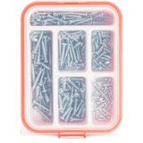 Handy Izbor samoreznih vijakov - 3,5-5 mm - 210 kosov - s plastičnim organizatorjem Cene