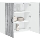  Ormar za Zid Siva Sonoma 80 x 31 x 80 cm Konstruirano drvo | shoptok.hr