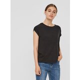 AWARE by VERO MODA Black Basic Short Sleeve T-Shirt Ava - Women | Shoptok.si