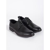 Shelvt Men's black lace-up shoes | Shoptok.si