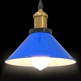 VISILICA podesiva po visini E27 sjaj tamnoplava Ø 22 cm metal | shoptok.hr