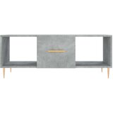 vidaXL Stolić za kavu boja betona 102 x 50 x 40 cm konstruirano drvo | shoptok.hr