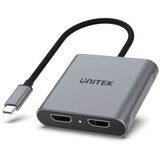 Unitek ADAPTER USB-C, 2x HDMI, 4K@60HZ, MST, V1404B Cijene