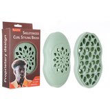 INF Afro krtača – ABS česalo za dreadse in updo (14.3cm x 9cm x 2.5cm) Green, (5000202994) | Shoptok.si