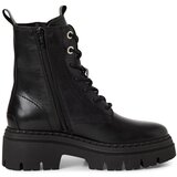 Tamaris Gležnarji z vezalkami črna | Shoptok.si