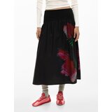Desigual Suknja neonsko zelena / svijetloroza / crvena / crna | shoptok.hr