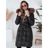 DStreet Kurtka zimowa damska pikowana z futerkiem STYLEBELLA biała TY4610 | Shoptok.si