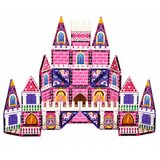  Magnetne kocke Dvorac princeze, roza, 58 dijelova | shoptok.hr