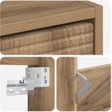  Ormar za cipele na zidu HAARLEM 71 x 17 x 43 cm Hrast artisan | shoptok.hr