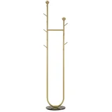 Kovinski obešalnik v zlati barvi 40x175 cm Axi –