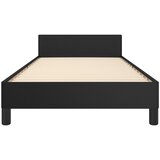  Okvir za krevet s uzglavljem crni 80 x 200 cm od umjetne kože | Shoptok.si